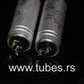 Two vintage Siemens PIO capacitors 1.0 uF / 400V Klangfilm tube audio