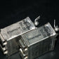 Two vintage Siemens PIO capacitors 2x0.25 uF 300V Klangfilm tube audio 60s NOS