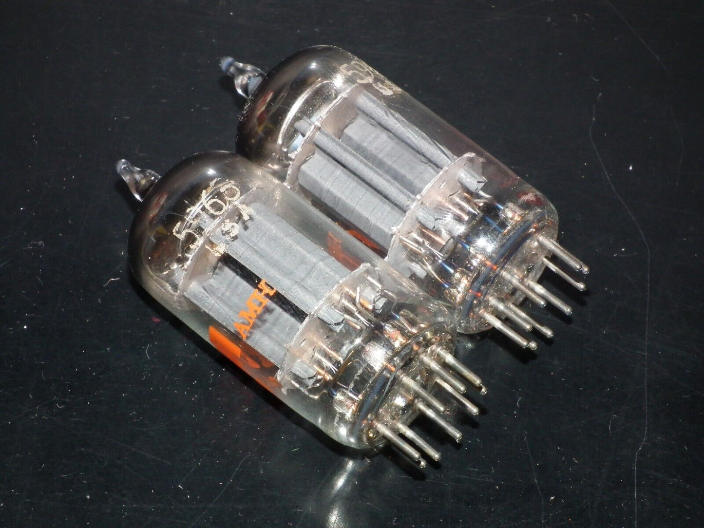 Pair 5963 RCA 12AU7 ECC82  NOS NIB