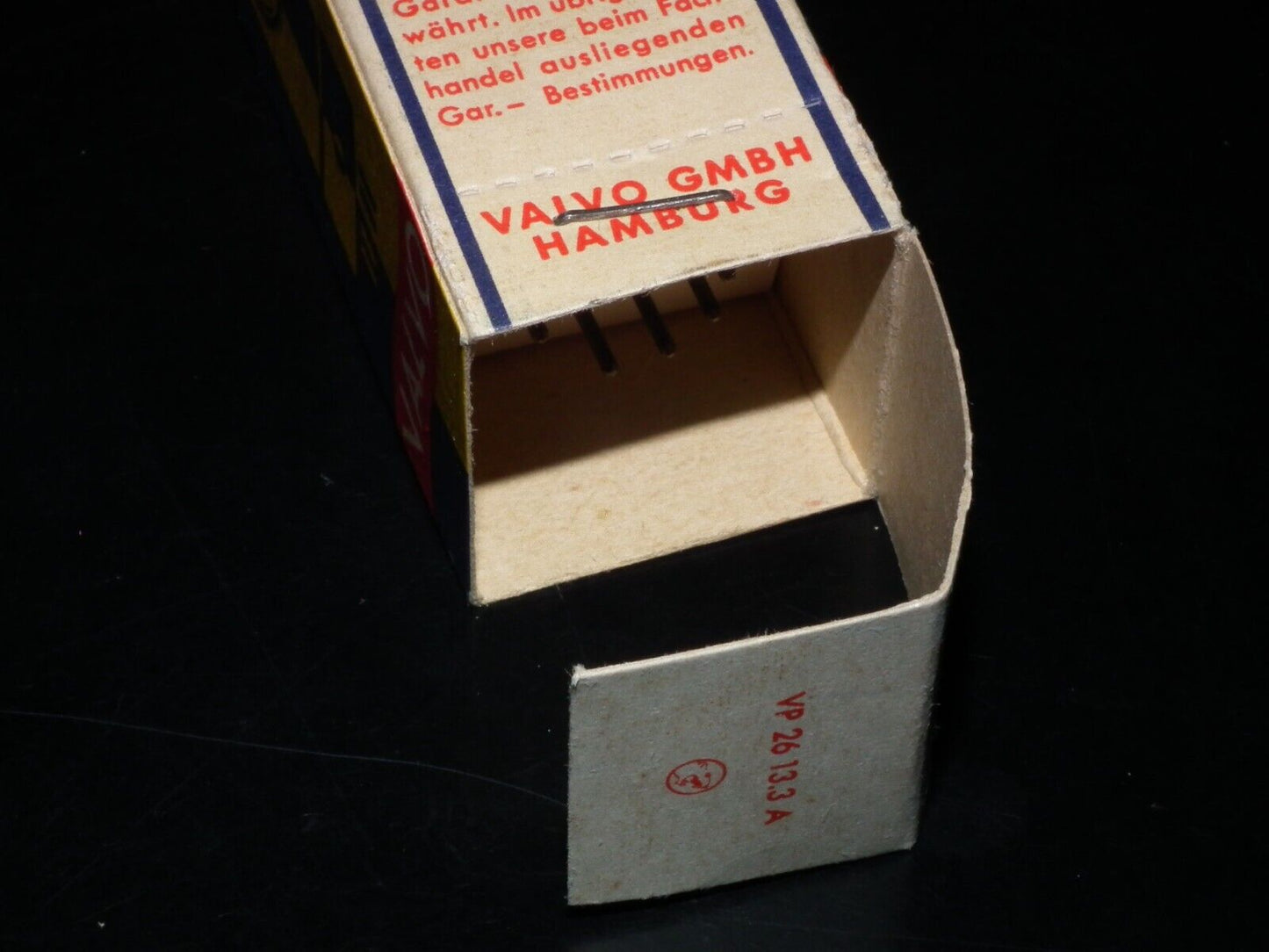 UM80 Valvo Tuning eye tube NOS NIB RARE 1956 Bottom Code Unopened Box