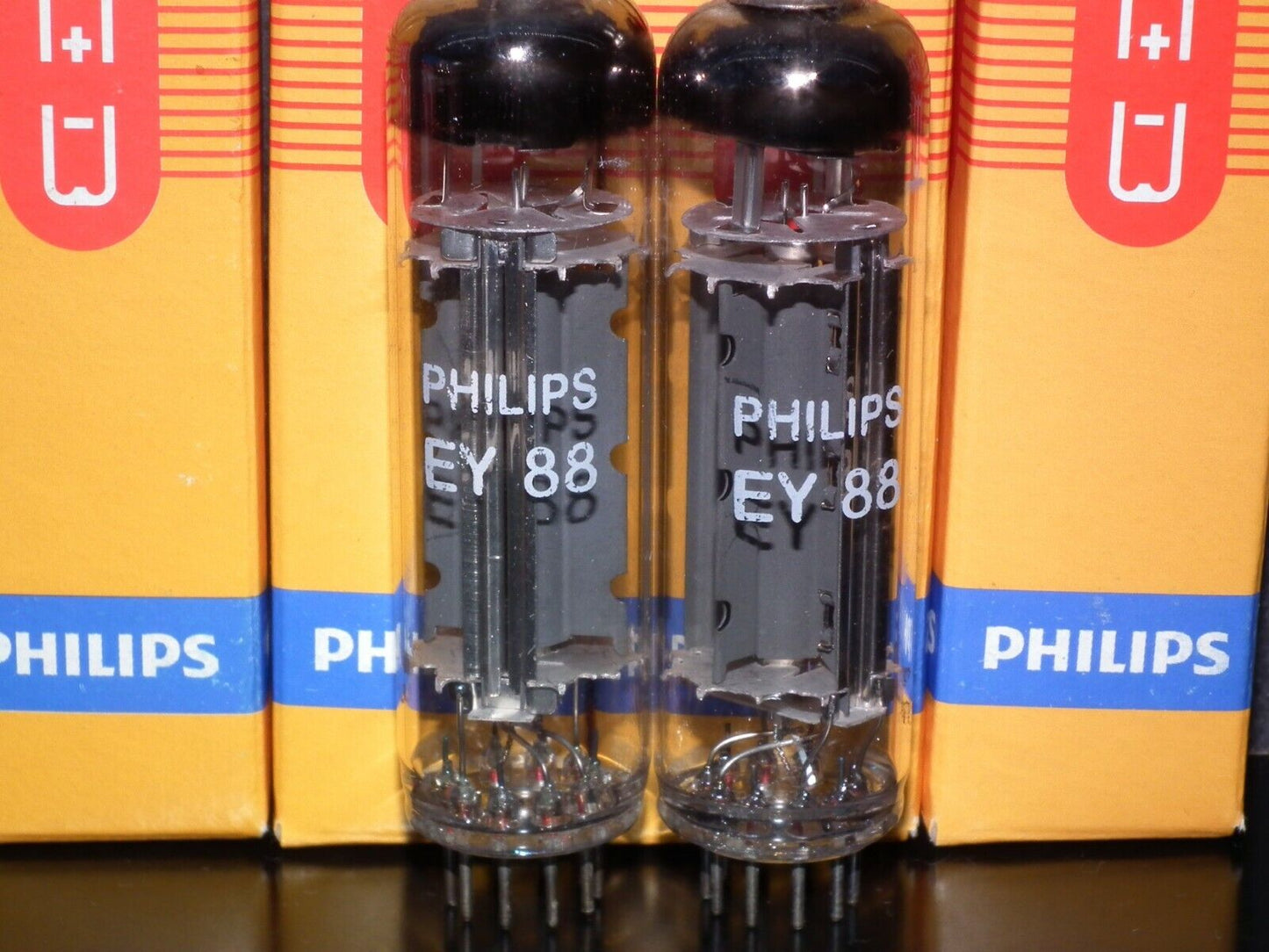 One (1 pcs) EY88 6AL3 Philips dumper booster diode NOS NIB - slow start tube HV
