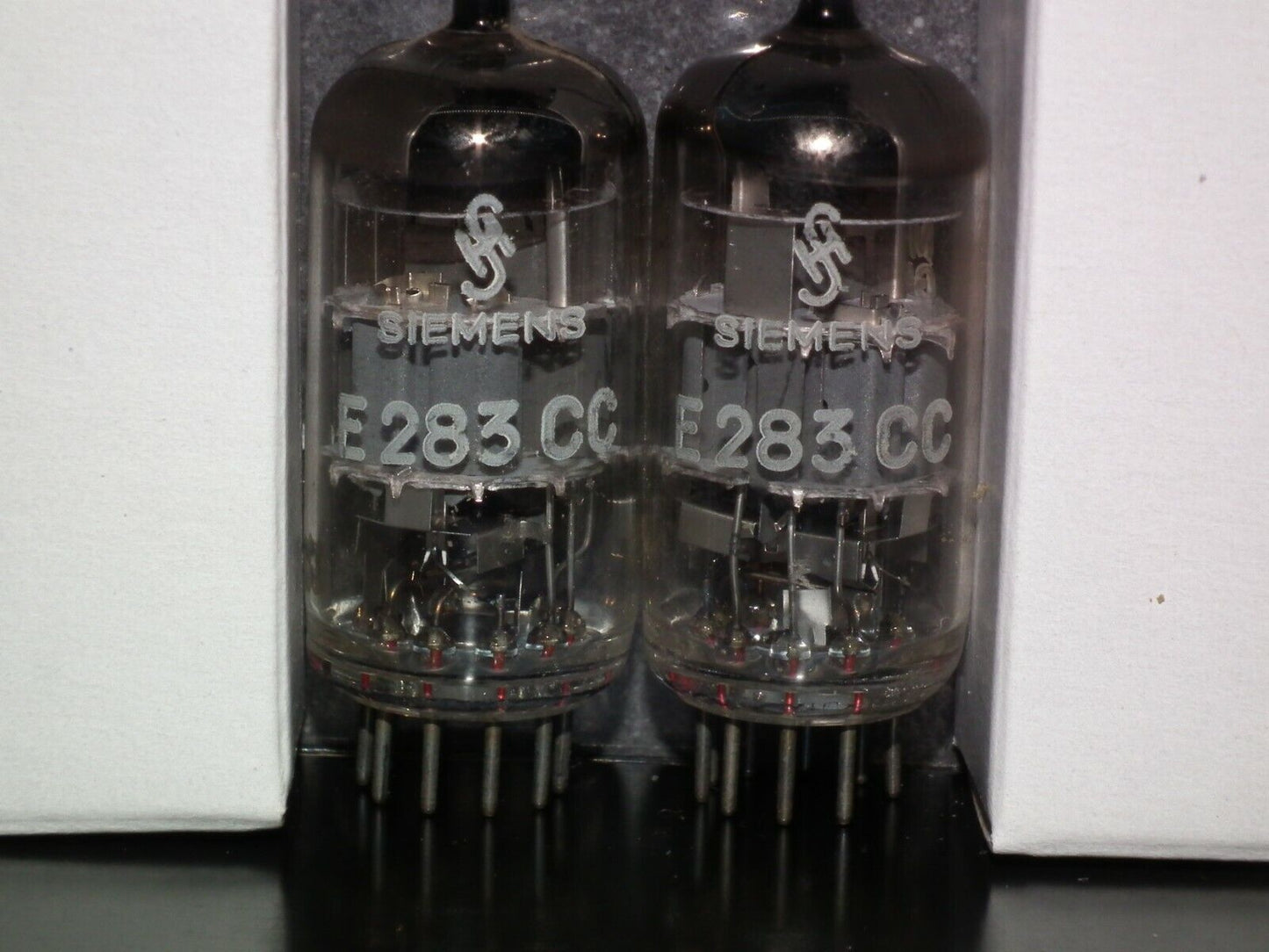 E283CC Siemens Platinum Matched Pair Pullouts NOS tested, balanced, low noise
