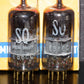E88CC 6922 Matched Pair Philips Heerlen Holland Premium ECC88 6DJ8 Tested NOS 7L