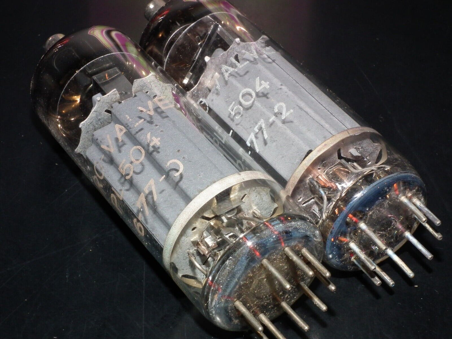 PL504 EUROVALVE Matched Pair NOS NIB - West Germany