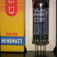 EZ80 Philips 6V4 NOS NIB RARE D Getter made by Mazda Brussels in 1960