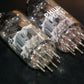 One (1 tube) PCC88 Philips 7DJ8 Platinum Heerlen Holland Dimpled Disc early 70s
