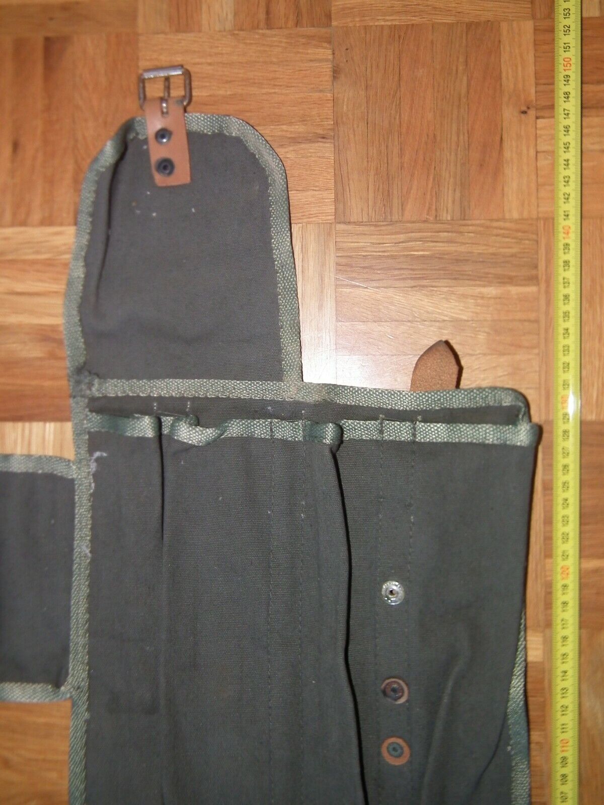 Military Radio Antenna Storage Carry Bag Genuine JNA Yugoslavian Army from 60s