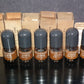 6V6GTY Hytron NOS Platinum Matched Pair Brown Base tested 100% Made in USA JAN