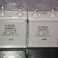 Two vintage Unitra PIO capacitors 10uF 300V 10mfd tube audio Glass End Seal 1981