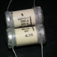 Two vintage Sikatrop Capacitors 0.05mfd 250V Siemens Klangfilm Hi-End 50nF 250V