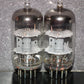 12AT7 GE ECC81 Matched Pair Used Tested 85%, made by General Electric for HP