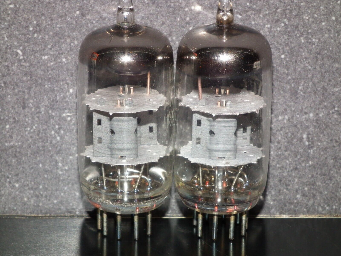 12AT7 GE ECC81 Matched Pair Used Tested 85%, made by General Electric for HP