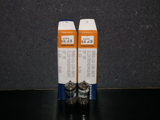 Matched Pair EF95 5654 6AK5W Siemens NOS NIB Siemens Halske Germany