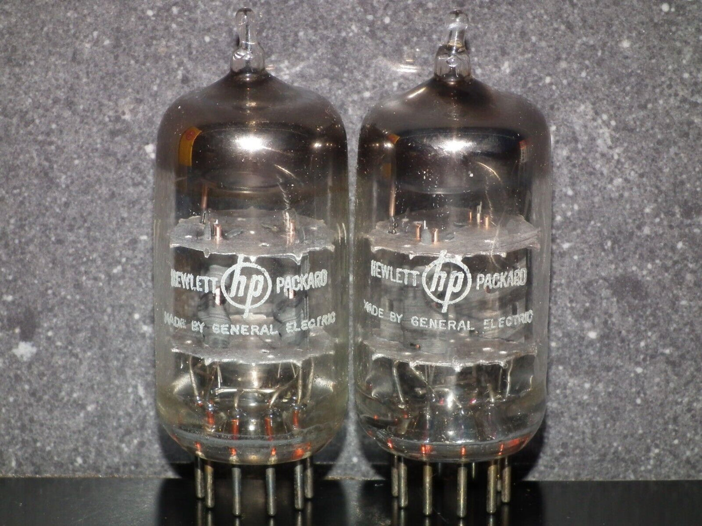 12AT7 GE ECC81 Matched Pair Used Tested 100%, made by General Electric for HP