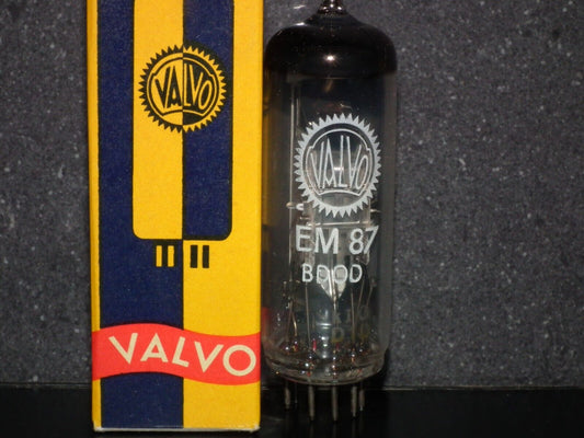 One (1 pcs) EM87 Valvo NOS NIB Tuning Indicator Tube Magic Eye