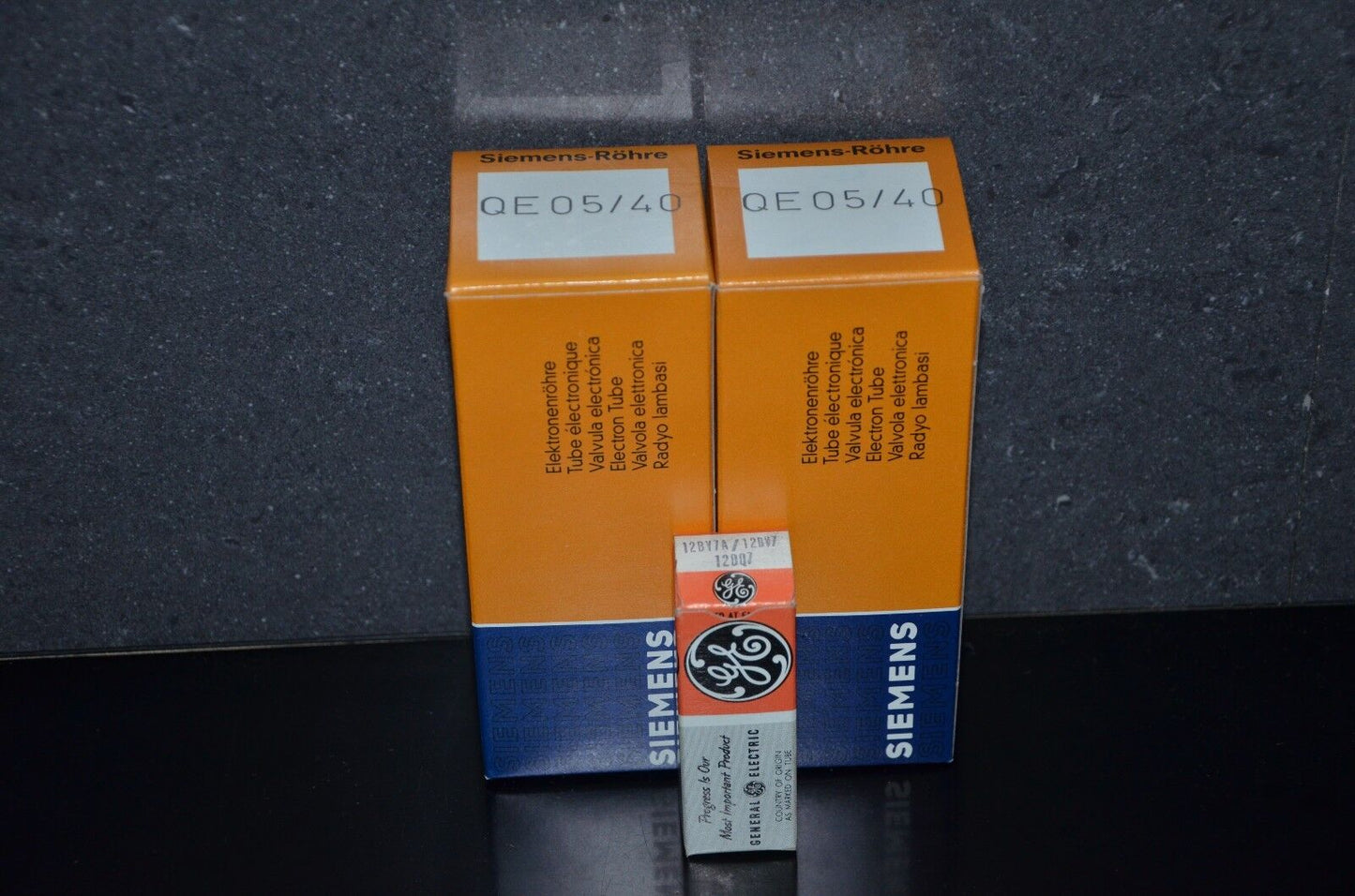 Kenwood Hybrid TS530 TS-830 YAESU FT101 Spare tube set NOS NIB 2pcs 6146B+12BY7