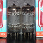 ECC83 Telefunken 12AX7 Matched Pair Smooth plates, diamond bottom, DYNACO USED 1