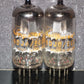 6DJ8 ECC88 Amperex Holland Matched Pair Used Tested 95% A Frame Getter