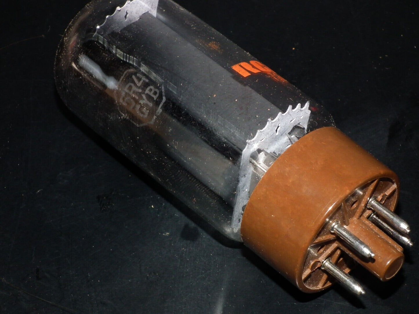 5R4GYB RCA NOS NIB Brown Base Vintage Rectifier Tube