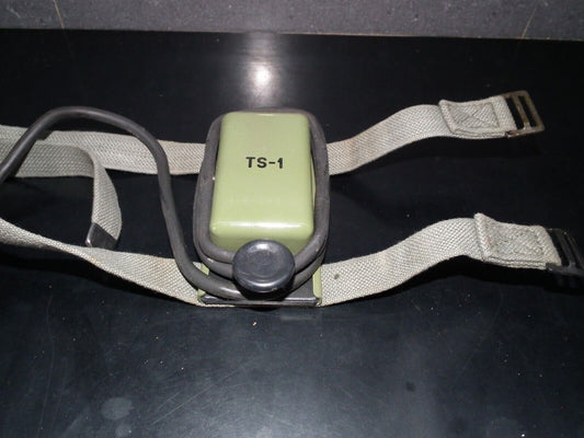 TS-1-Military Morse Code Keyer Key 6.3mm Jack, hi durable flex cable NOS