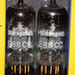Platinum Matched Pair Siemens E88CC ~CCa Tested NOS Dual Stage Getter A27H Code