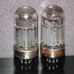 Matched pair HP RCA 6080 double triode ( 6AS7 5998) True triple mica type