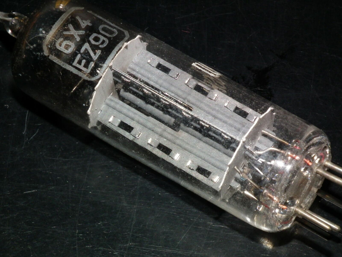 6X4 EZ90 Tungsram RARE SQUARE GETTER NOS NIB SHINDO
