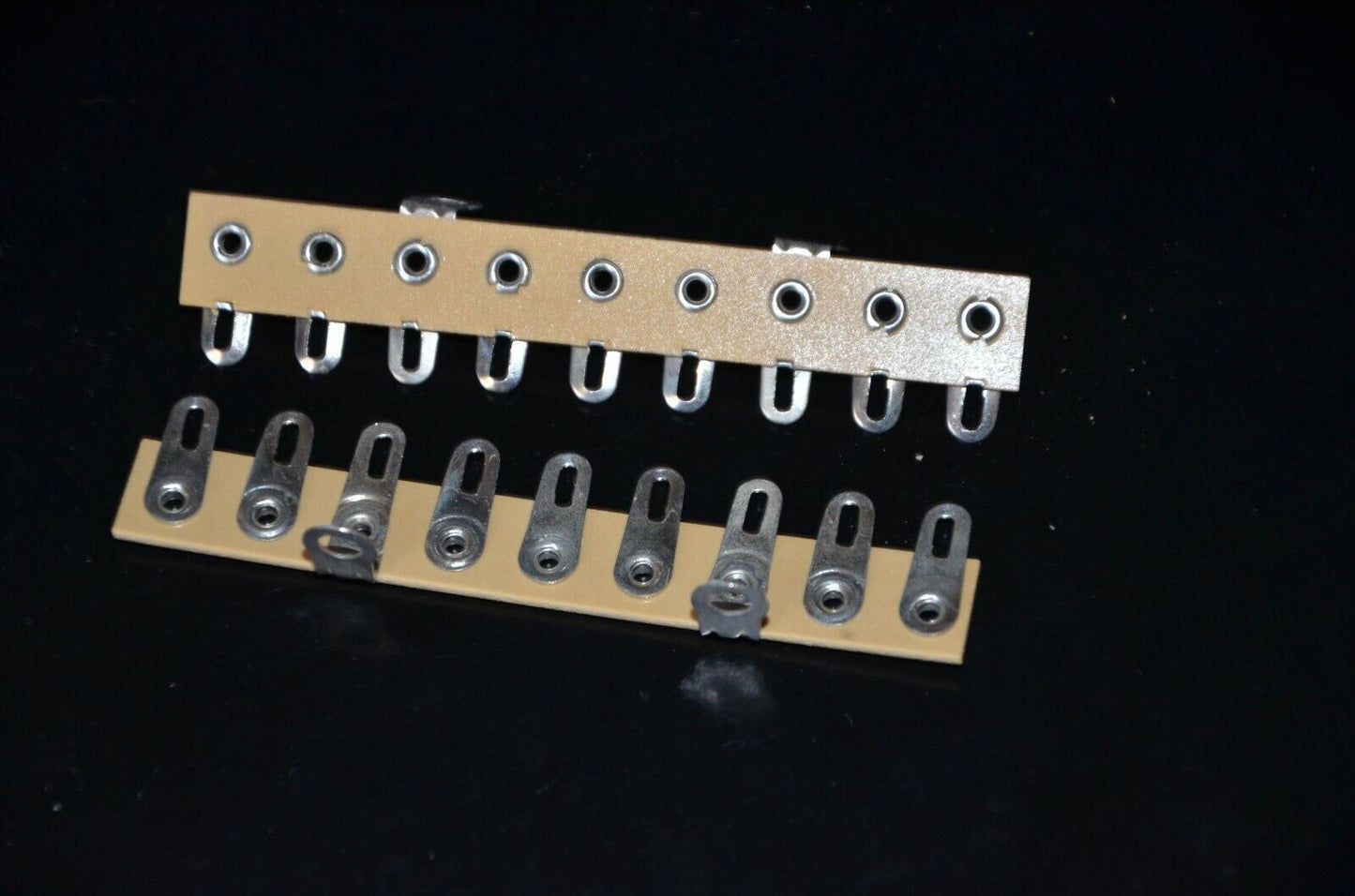 Soldering terminal connection bridge (2 pcs) Tube Audio NOS 70s  West Germany