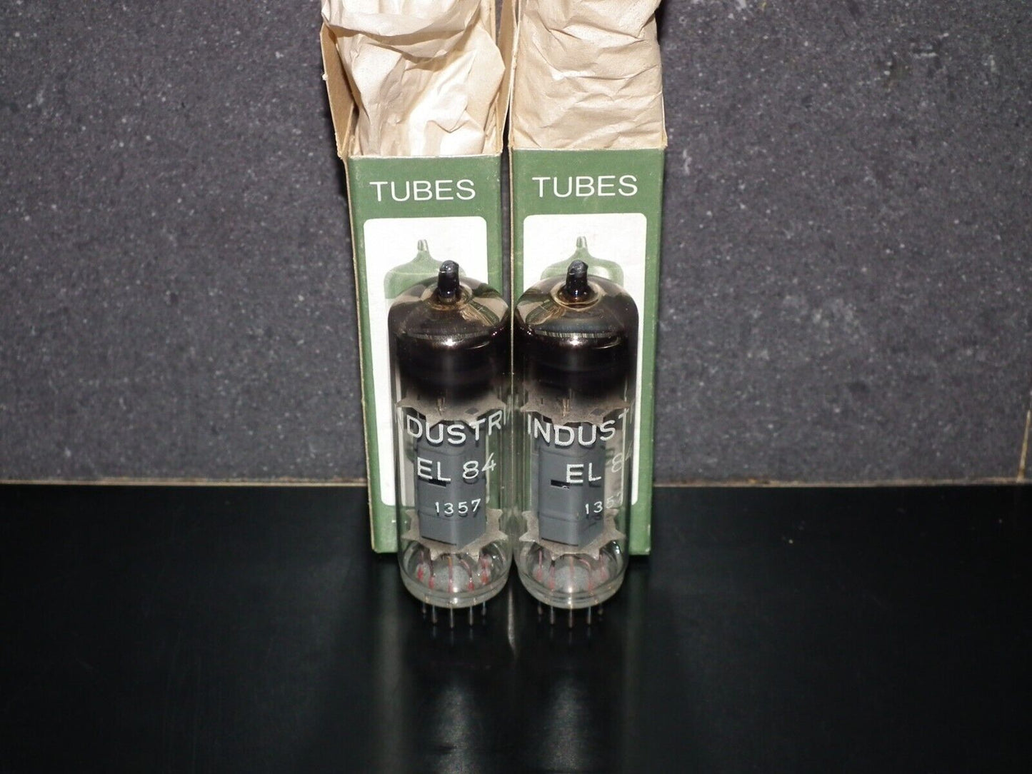 EL84 6BQ5 Hoges by RFT Germany - NOS NIB RARE WELDED PLATES