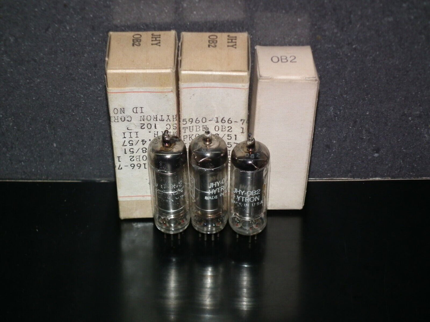 0B2 OB2 Hytron 108C1 NOS NIB voltage regulator tube STV108/30 JAN stock from 50s