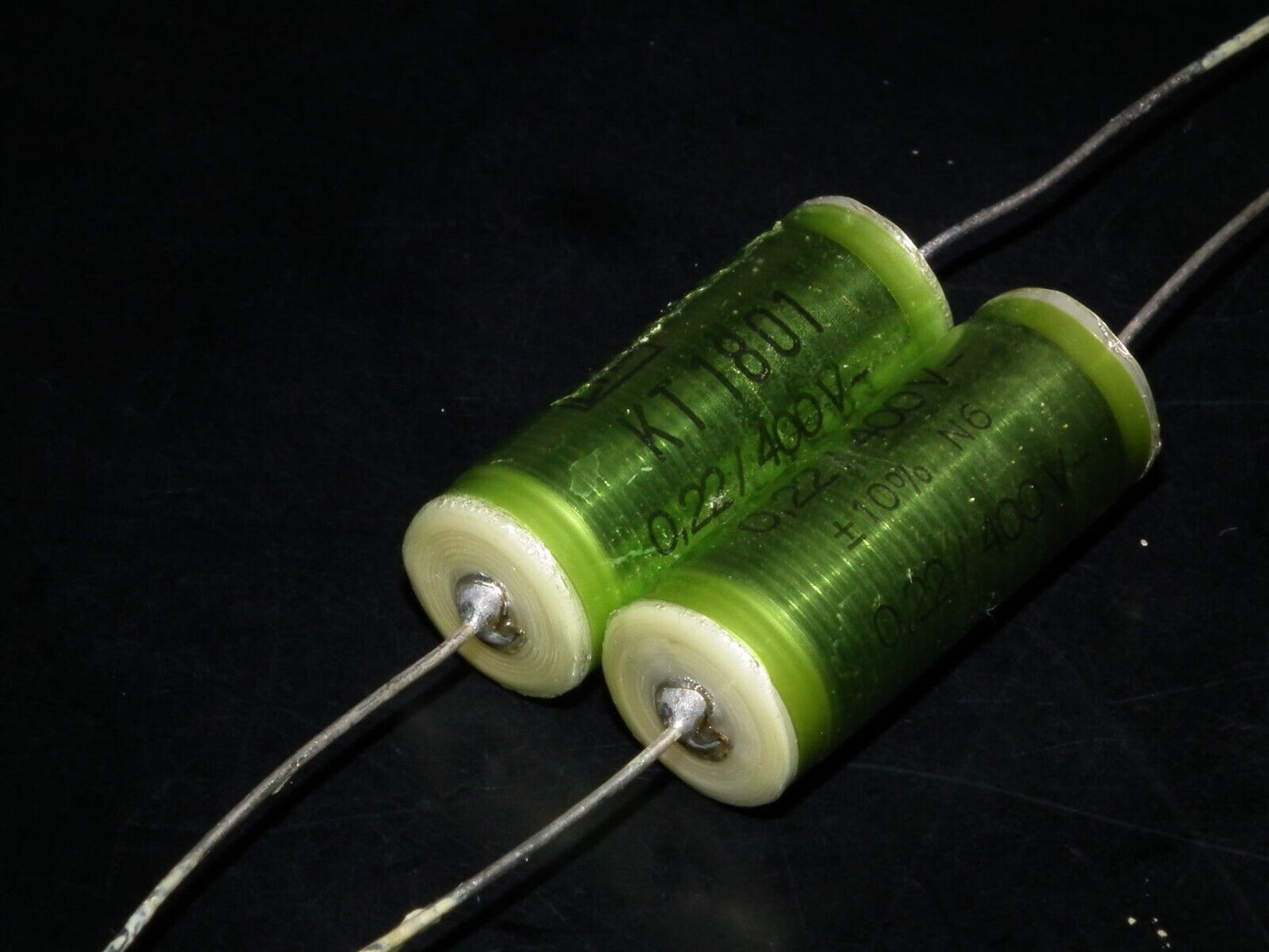 Pair (2 pcs) ERO GOLD Audio Grade 220nF 400V Polypropylene Capacitor NOS 0.22u