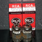 12AX7A RCA ECC83 Matched Pair 1962 Used tested 75% balanced sections
