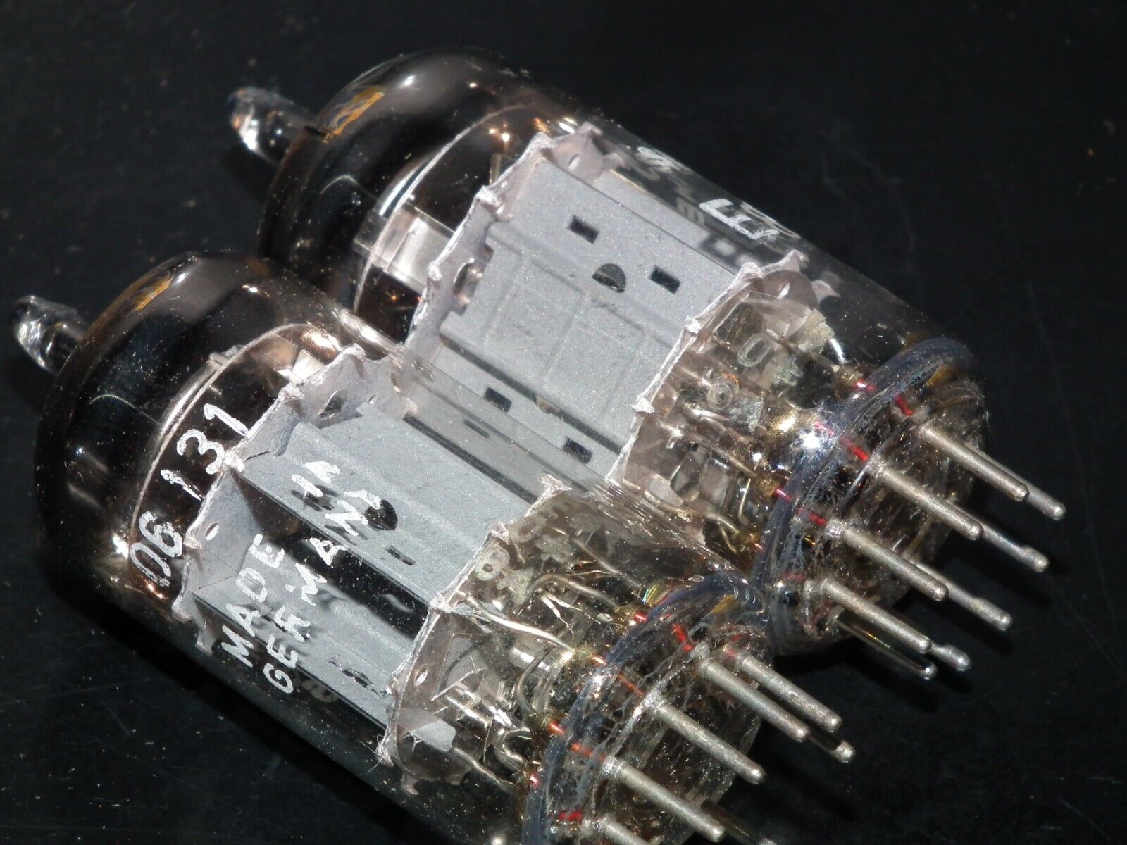 E83CC triple mica Siemens & Halske Platinum Matched Pair