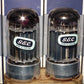 GEC 6080 CV2984 6AS7 5998 ECC230 Matched pair NOS NIB Square Getters Triple Mica