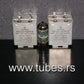 Two vintage Siemens PIO capacitors 4.0 uF / 250V Klangfilm tube audio