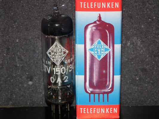 NOS STV150/30 OA2 0A1 Telefunken Diamond Bottom Made in Berlin, West Germany