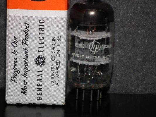 One 6201 GE 12AT7WB Rebranded HP tested 85% of NOS