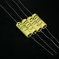 Four 4 NOS vintage Siemens MKL Capacitors 470nF 100V Klangfilm West Germany 70s