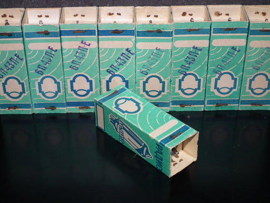 One (1 pcs) 6P43P-E Reflektor ( EL86 6CW5 )  NOS tube audio pentode