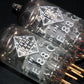Platinum matched pair E88CC Telefunken 6922 Diamond Bttm Ulm Balanced Tested NOS