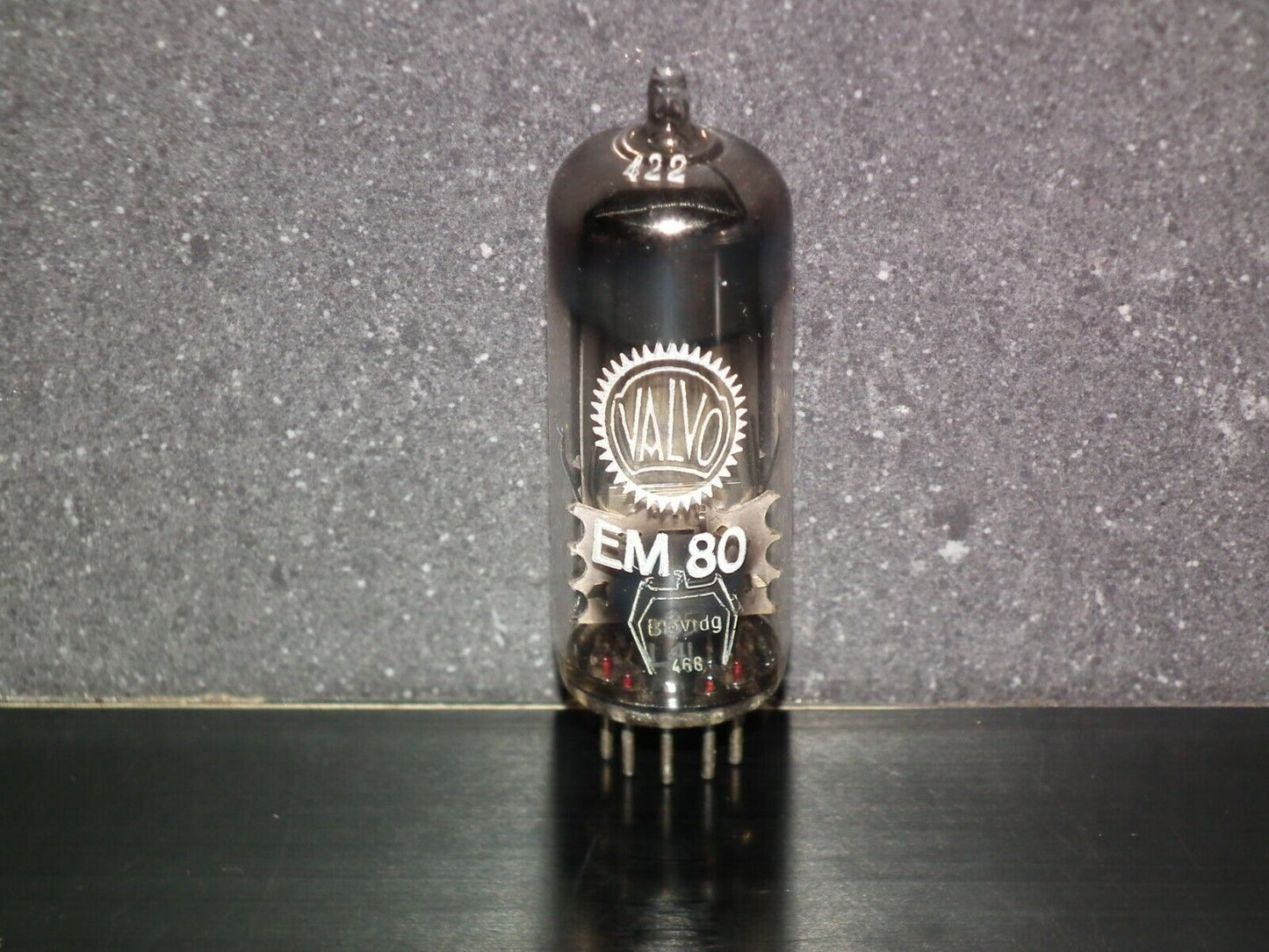 EM80 Valvo D Getter - TESTED - Bright Magic Eyes (1 pcs) 6BR5 6E1P