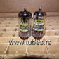 PCC88 7DJ8 Tungsram Hungary 1971 NOS Platinum Matched pair ECC88 6DJ8 E88CC sub
