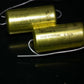 Two vintage MP capacitors 0.25 uF  250V Rifa Sweden PIO - Paper in oil capacitor
