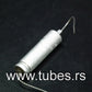 Two vintage ICAR electrolytic capacitors 200uF 10V NOS Made in Italy in 1971