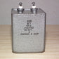NOS PIO Capacitor 2mfd 400V 2u Paper in Oil BGT Soviet made in 70s