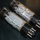 EL34 6CA7 EI Yugoslavia NOS NIB Platinum Matched pair STAPLED PLATES OO getter