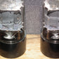 Rare Matched Pair TRONAL 12SN7GTA NOS NIB FLAT DISC GETTER old type stem