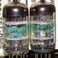 Matched pair 6201 GE 12AT7WB ECC81 ECC801S tested NOS, balanced sections