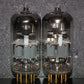 Platinum Matched Pair CCa Siemens E88CC ECC88 GRAY SHIELD Used Tested NOS 135%