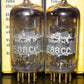 Platinum Matched Pair Siemens E88CC Used Tested NOS GRAY SHIELD A01 MP6